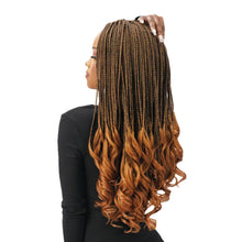 Load image into Gallery viewer, Zury Synthetic Pre-stretched Crochet Braid- 6x French Curl 40
