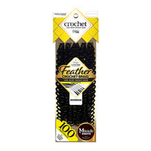 Load image into Gallery viewer, Zury Sis Hollywood Feather Crochet Braid Human Hair- Bohemian 14
