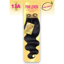 Load image into Gallery viewer, 15a Pink Lemon Unprocessed Virgin Remi Hair Closure - 4x4 Body Wave 14&quot;
