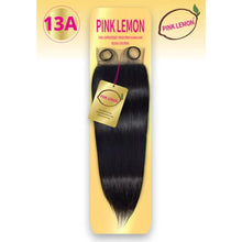 Load image into Gallery viewer, 15a Pink Lemon Unprocessed Virgin Remi Hair Closure - 4x4 Straight 16&quot;
