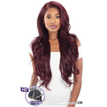 Load image into Gallery viewer, Shake N Go Snatched Glueless Lace Synthetic Wig - Scarlet
