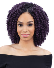 Load image into Gallery viewer, Swirly Wand Curl - Milkyway Que Human Hair Mix Weave Extension
