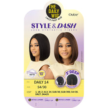 Load image into Gallery viewer, Outre The Daily Wig Style &amp; Dash 3 Deep Lace Part - Daily 14
