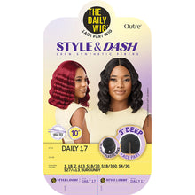Load image into Gallery viewer, Outre The Daily Wig Style &amp; Dash 3 Deep Lace Part - Daily 17

