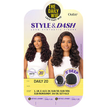 Load image into Gallery viewer, Outre The Daily Wig Style &amp; Dash 3 Deep Lace Part - Daily 20
