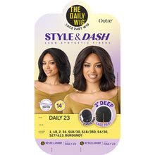 Load image into Gallery viewer, Outre The Daily Wig Style &amp; Dash 3 Deep Lace Part - Daily 23
