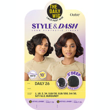Load image into Gallery viewer, Outre The Daily Wig Style &amp; Dash 3 Deep Lace Part - Daily 26
