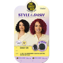 Load image into Gallery viewer, Outre The Daily Wig Style &amp; Dash Premium Synthetic Lace Part Wig- Daily 28
