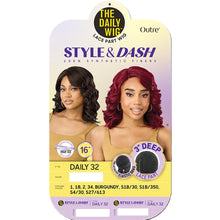 Load image into Gallery viewer, Outre The Daily Wig Style &amp; Dash Premium Synthetic Lace Part Wig- Daily 32
