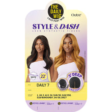 Load image into Gallery viewer, Outre The Daily Wig Style &amp; Dash 3&quot; Deep Lace Part - Daily 7
