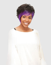 Load image into Gallery viewer, Unea - Vanessa Synthetic Wig Short Side Bang Wavy Style
