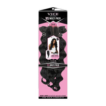 Load image into Gallery viewer, Sensationnel Vice Bundles 3x Multi Pack Weave + Hd Lace Closure - Body Wave 14", 16", 18"
