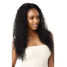 Load image into Gallery viewer, Outre Quick Weave Wet &amp; Wavy Half Wig Beach Curl 24"
