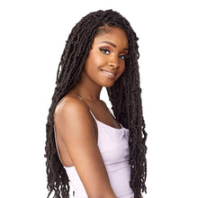 Load image into Gallery viewer, Sensationnel Synthetic Lulutress Pre Looped Crochet Braid - 3x Distressed Locs 24&quot;
