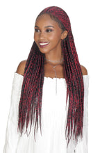 Load image into Gallery viewer, Zury Sis Synthetic Diva Braid Lace Front Wig - Fulani Box 30&quot;
