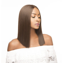 Load image into Gallery viewer, Lh Vovo - The Wig Brazilian Human Hair Blend Lace Front Wig Bob Blunt Cut
