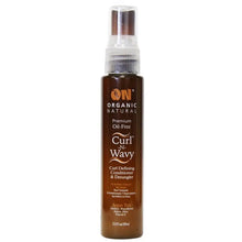 Load image into Gallery viewer, On Organic Natural Curl-N-Wavy Defining Conditioner&amp;Detangler Argan Tree 8Oz
