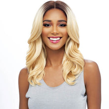 Load image into Gallery viewer, Vanessa Synthetic Deep Middle Part Swissilk Lace Front Wig - Tops Dm Jaya
