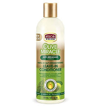 Load image into Gallery viewer, [African Pride] Olive Miracle Anti-Breakage Formula Leave-In Conditioner 12Oz
