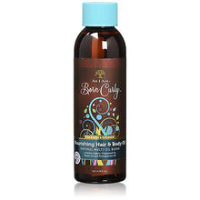 Load image into Gallery viewer, [As I Am] Born Curly Nourishing Hair &amp; Body Oil 4Oz For Baby&amp;Child

