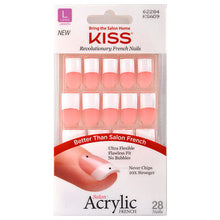 Load image into Gallery viewer, [Kiss] Acrylic French Kit Long Length 28 Nails, Team Player
