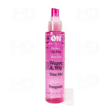 Load image into Gallery viewer, On Organic Natural Premium Oil Free Weave &amp; Wig Shine Mist Pomegranate 4.5Oz
