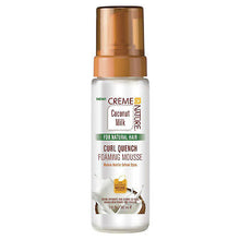 Load image into Gallery viewer, [Creme Of Nature] Coconut Milk Curl Quench Foaming Mousse 7Oz For Natural Hair
