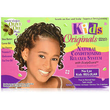 Load image into Gallery viewer, [Africa&#39;S Best] Kids Organics Conditioning Relaxer System No-Lye Regular 1 App.
