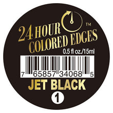 Load image into Gallery viewer, [Ebin New York] 24 Hour Colored Edges Edge Control #1 Jet Black 0.5Oz/15Ml
