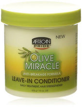 Load image into Gallery viewer, [African Pride] Olive Miracle Anti-Breakage Formula Leave-In Conditioner 15Oz
