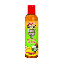 Load image into Gallery viewer, [Africa&#39;S Best] Textures Anti-Breakage Formula Coconut Growth Hair Oil 8Oz
