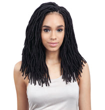 Load image into Gallery viewer, 2x Soft Wavy Faux Loc 12&quot; - Freetress Synthetic Crochet Braid Dread Locks
