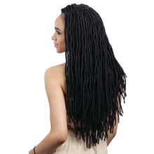Load image into Gallery viewer, 2x Soft Wavy Faux Loc 20&quot; - Freetress Synthetic Crochet Braid Dread Locks
