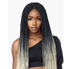 Load image into Gallery viewer, Sensationnel Cloud 9 4x4 Swiss Lace Parting Wig - Box Braid 50&quot;
