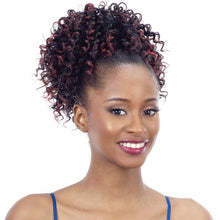 Load image into Gallery viewer, Sweet Pop - Freetress Equal Synthetic Drawstring Ponytail Curly Kinky Afro Style
