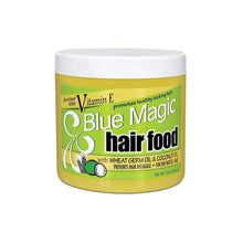 Load image into Gallery viewer, [Blue Magic] Hair Food With Wheat Gem Oil, Coconut Oil 12oz
