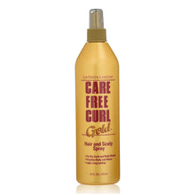 Load image into Gallery viewer, Softsheen Carson Care Free Curl Gold Hair And Scalp Spray 16 Oz
