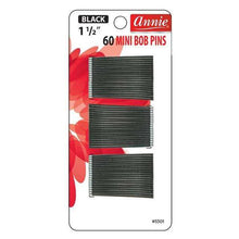 Load image into Gallery viewer, Annie Mini Bob Pins 1 1/2&quot; Ball Tipped 60Pcs #3301
