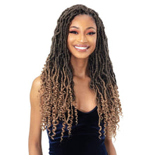 Load image into Gallery viewer, Freetress Synthetic Braid - 3x Nikki Gorgeous Loc 18&quot;
