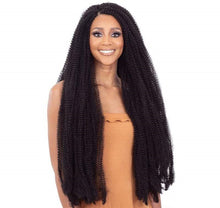 Load image into Gallery viewer, Freetress Synthetic Crochet Braid - 3x Pre-fluffed Poppin&#39; Twist 24
