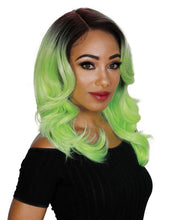 Load image into Gallery viewer, Zury Sis Synthetic Beyond 5&quot; Hand-tied Deep Part Lace Front Wig - H Vibe

