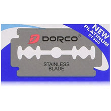 Load image into Gallery viewer, Dorco Platinum Stainless Blade Double Edge Straight Razor St-300 [20 Pack (200 Blades)]

