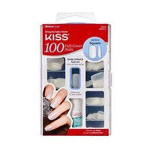 Load image into Gallery viewer, [Kiss] APcsive Square Tips Medium Length 100 Nails
