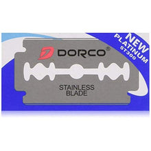 Load image into Gallery viewer, Dorco Platinum Stainless Blade Double Edge Straight Razor St-300 (Multi Packs)
