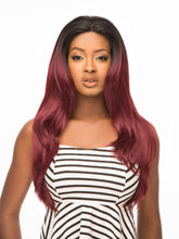 Load image into Gallery viewer, Brazilian Wide Lace 509 - Hair Topic Human Hair Blend Swiss Lace Front Wig
