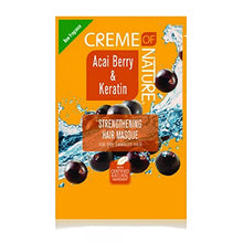 Load image into Gallery viewer, [Creme Of Nature] Acai Berry &amp; Keratin Strengthening Hair Masque 1.75Oz [1 Pack]

