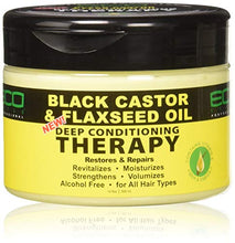 Load image into Gallery viewer, Ecoco Black Castor And Flaxseed Oil Deep Conditioning Therapy
