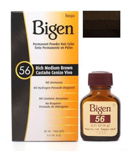 Load image into Gallery viewer, Bigen Permanent Powder Hair Color 56 Medium Brown 1 Ea
