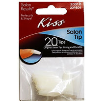 Load image into Gallery viewer, [Kiss] Salon Tips Original White Strong &amp; Durable 20 Nails
