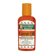 Load image into Gallery viewer, [Hollywood Beauty] Carrot Oil Repairs Split Ends 2Oz
